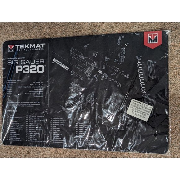 Sig Sauer P320 Gun Cleaning Mat Tekmat - Picture 7 of 8